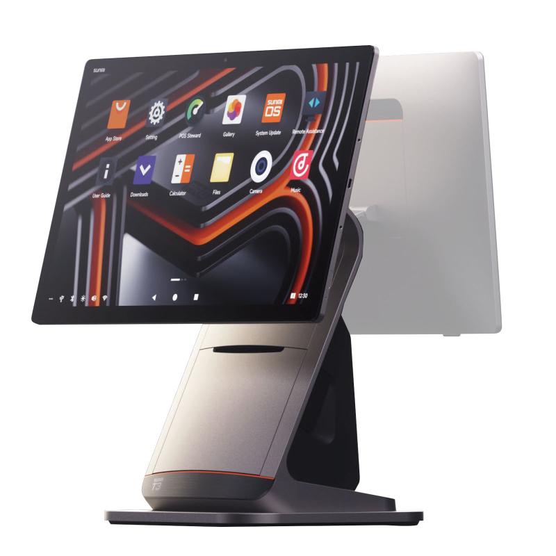 Sunmi T3, (15,6'') Full HD + Bondrucker, GMS EDLA (A13) - USB, USB-C, BT, Ethernet, WLAN, NFC