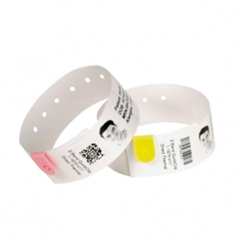 6x Z-Band Fun Armbänder für Zebra HC100 Drucker, 6x(350 Bänder pro Cartridge), grün