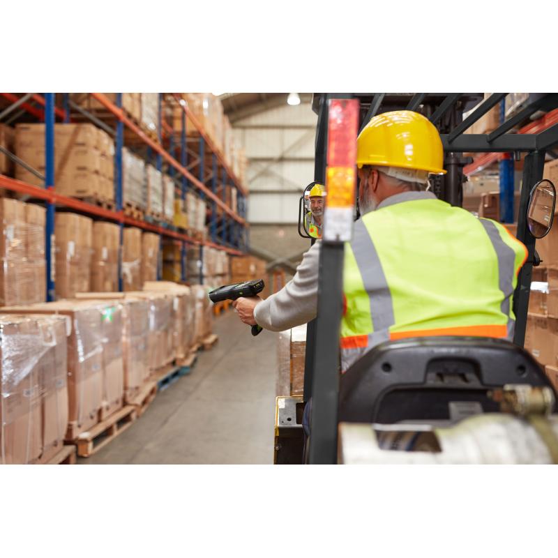 Zebra MC3450, SE58, Gun, 38 Tasten, 6GB RAM, 128GB, WAN, 5G/LTE, GPS, LAN, WIFI 6E, ONE SIM + eSIM