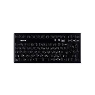 Tastatur InduProof 3 TKG-086-MB-IP68-BLACK-USB-DE IP68