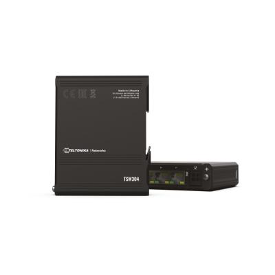 Teltonika TSW304 integrated DIN mounting industrial Switch