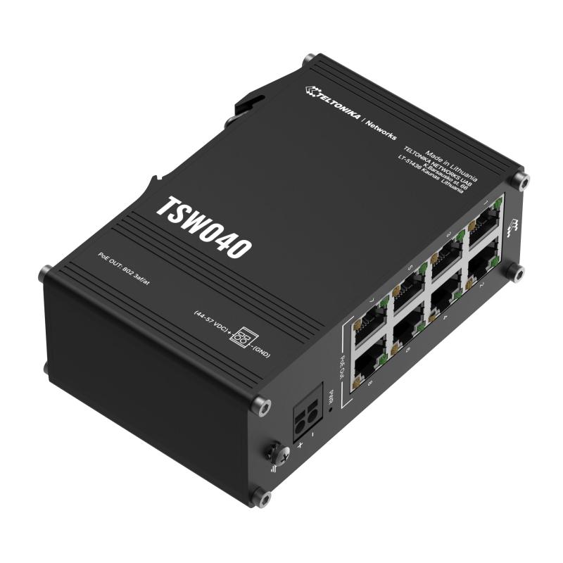 Teltonika TSW040 8-Port PoE+-Switch