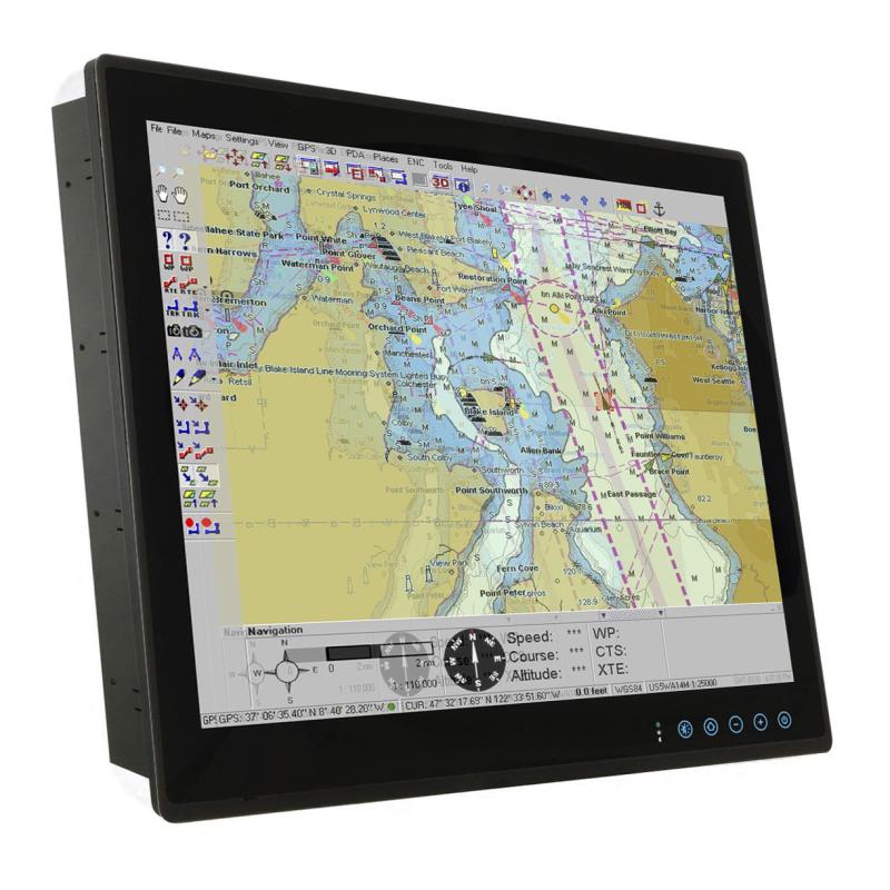 Panelmaster Marine 1991, 19" Panel PC, PCAP Touch, Core i5, 8GB, 256GB SSD