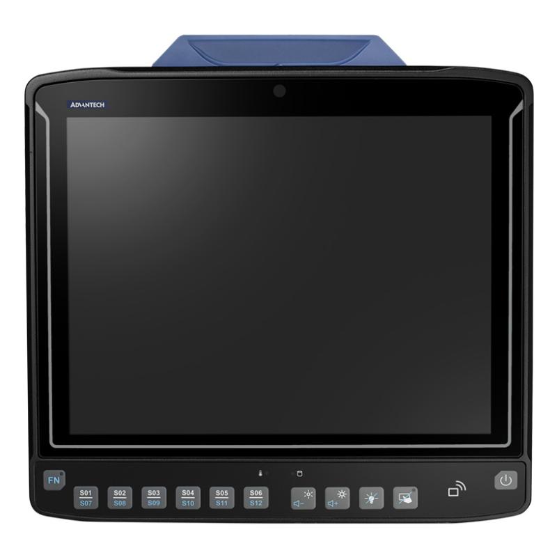 Advantech DLT-V7310P, 10,4" Fahrzeugterminal, 8/128GB, PCAP (1024x768), 12 keys, IP66, Win10