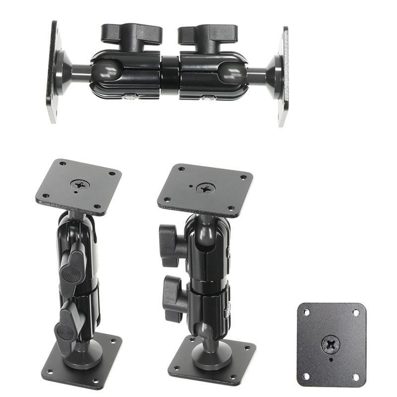 Sockehalterung, 5'', Gesamtl&auml;nge: 132 mm, Mit kugel und Fl&uuml;gelmutter, AMPS-L&ouml;cher