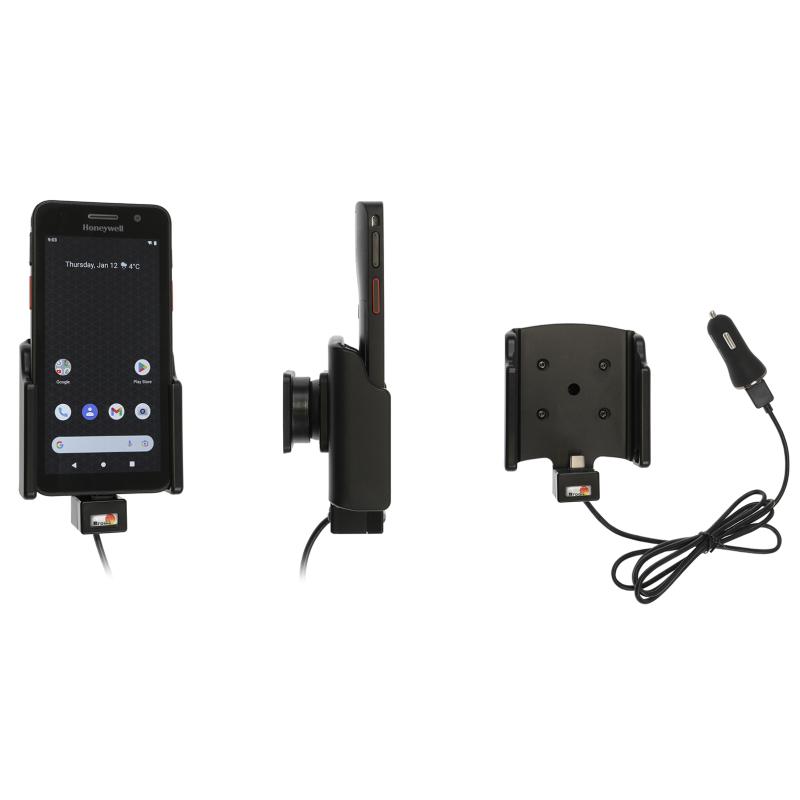 Brodit Aktiv Halterung mit USB-Kabel und Zigg-Adapter - Honeywell CT30XP