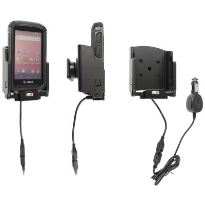Brodit Aktiv Halterung mit Zigarettenanz&uuml;nder-Stecker - Zebra TC25