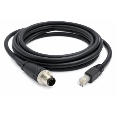 CAB-ETH-X-M03 M12-IP67 GETH-X CAB 3M