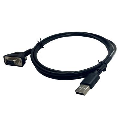 Zebra USB-Kabel 1,8 m, glatt, 9-Pin weiblich, f&uuml;r Fixmount Scanner DS457