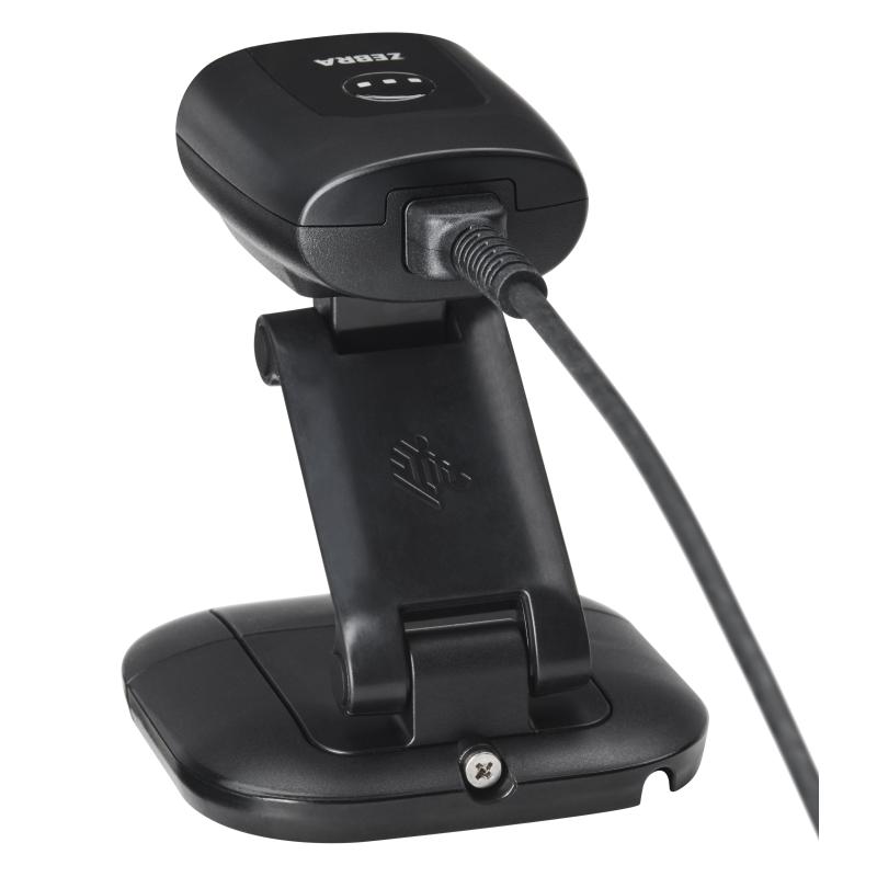 Zebra DS55, 2D, SR, Area Imager, Dual-IF, Kit (USB), schwarz, inkl. Standfu&szlig;