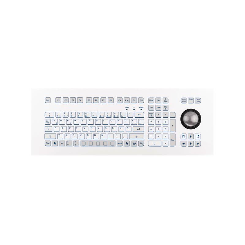 Tastatur InduDur&reg; 105c TB50 Modul TKS-105c-TB50oF80-MODUL-USB-DE IP65 (frontseitig)